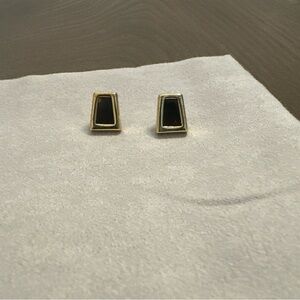 Cult Gaia Women's Gold‎ Black Stud Earrings